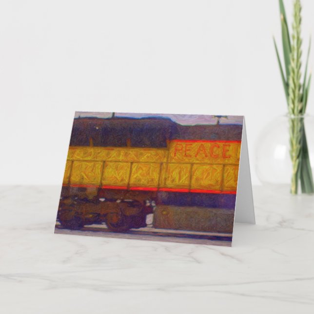 Kort för fredtåghelgdag (Framsida)