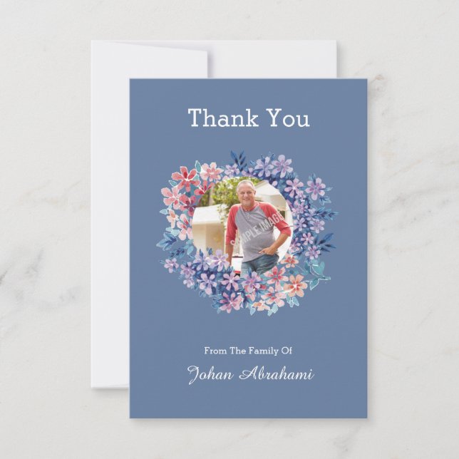 Kort för Funera tackfoto (Framsida)