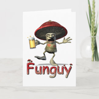 Kort för Funguy champinjonhälsning