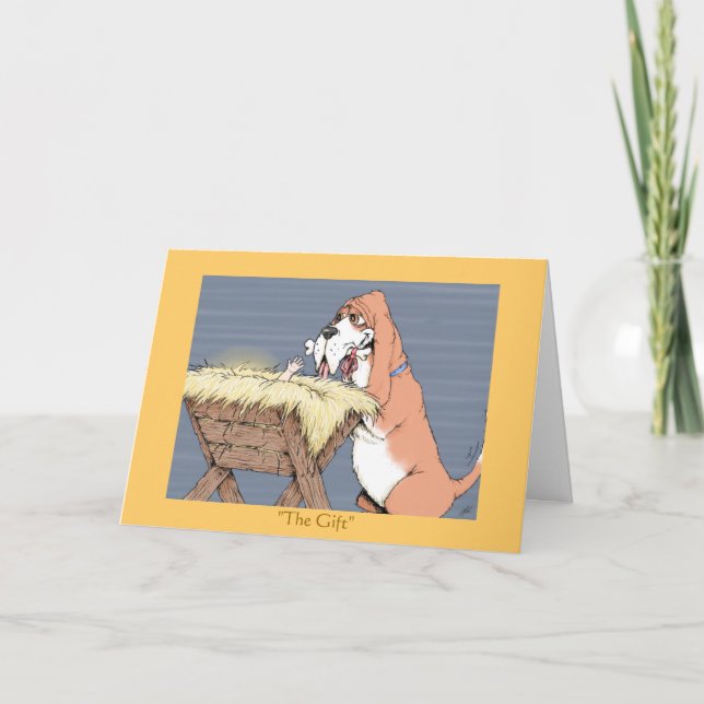 "Kort för gåvan" Helgkort (Framsida)