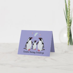 Kort för Gentoo pingvinhälsningar