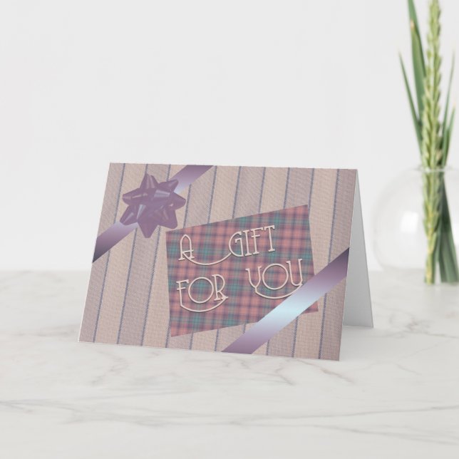Kort för gift- och pennhölje (Framsida)