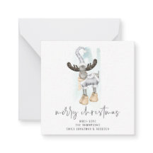 Kort för God jul av kute-renskript