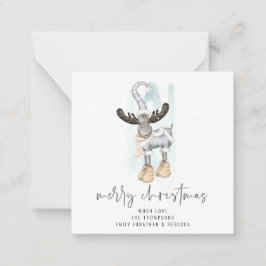 Kort för God jul av kute-renskript