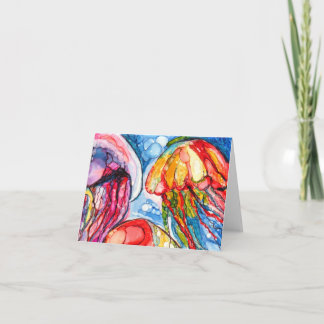 Kort för grå geléfisk