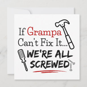 Kort för Grampa, kort för farfar