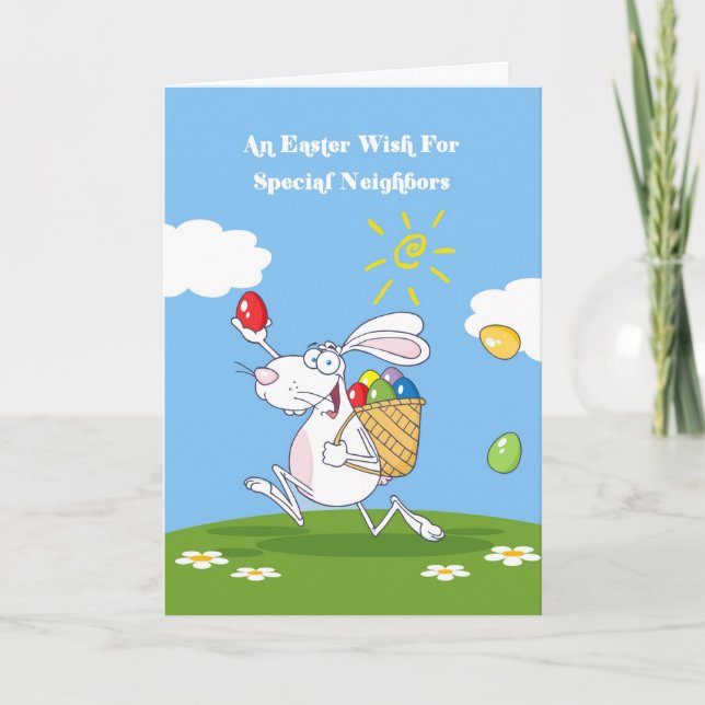 Kort för grannvälsignelsepåsk (Framsida)