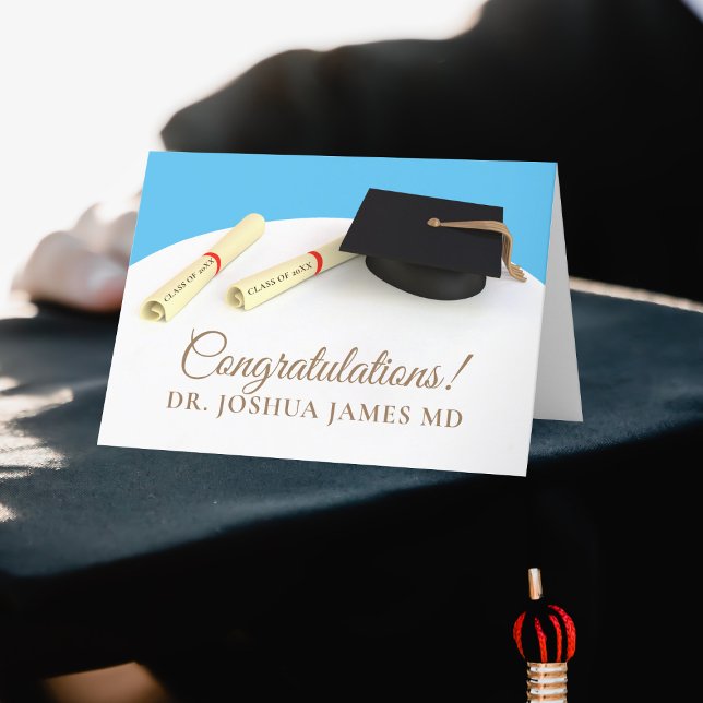 Kort för grattisar och Scrollsar Studenten (Congratulate your Graduate with this card!)