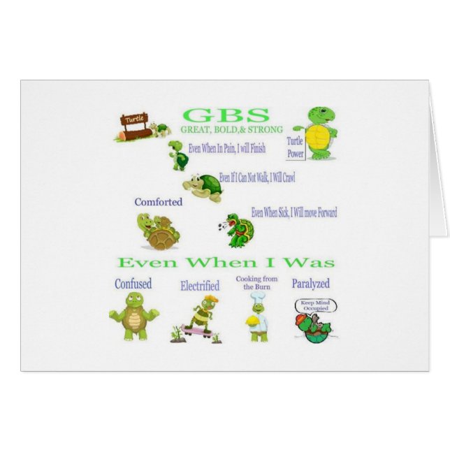 kort för guillainbarresyndrom (Framsidan Horizontal)