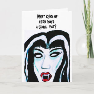 Kort för HALLOWEEN GHOULSKÄMT