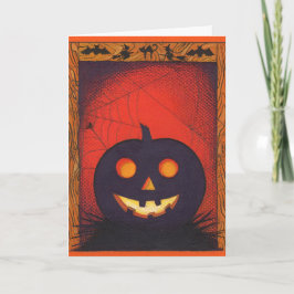 Kort för Halloween pumpaCollage