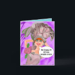 Kort för hälsning<br><div class="desc">Badgirlart</div>