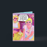 Kort för hälsning<br><div class="desc">Badgirlart</div>