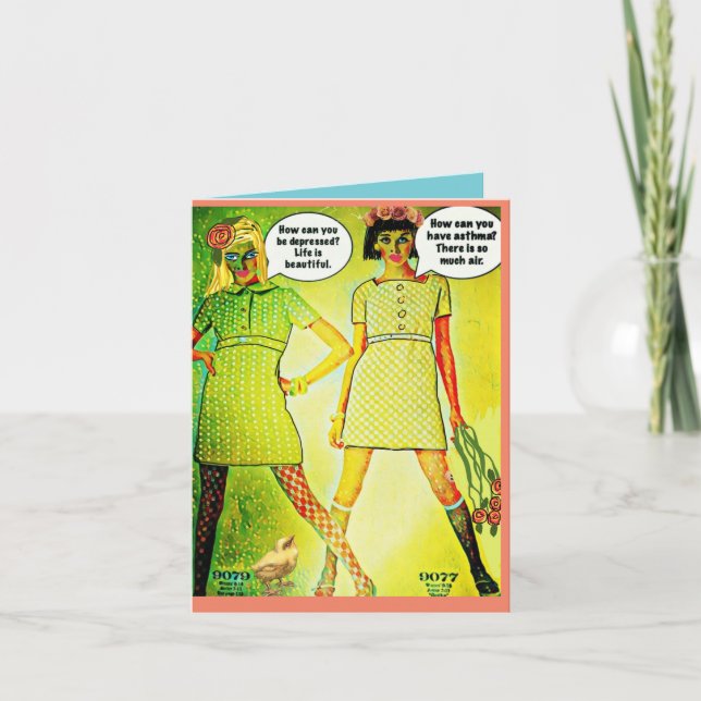 Kort för hälsning (Framsida)