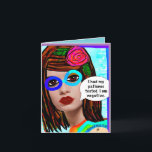 Kort för hälsning<br><div class="desc">Badgirlart</div>