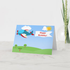 Kort för hälsning av banderoll