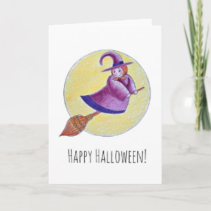 Kort för hälsning av Cheery Witch