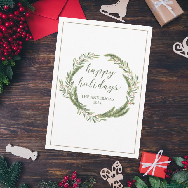 Kort för hälsning av julhälsning, helgdag (Skapare uppladdad)