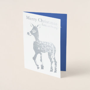 Kort för hälsning av julklapp