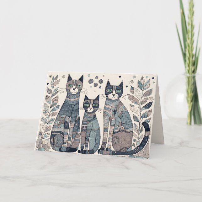 Kort för hälsning av kalvar (Framsida)