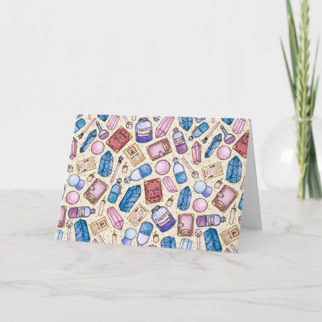 Kort för hälsning av kök (tomt) (Framsida)