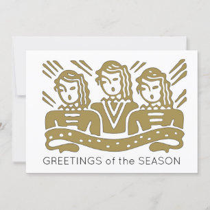 Kort för hälsning av musikkören