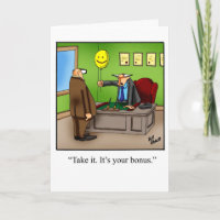 Kort för hälsning av pension Humor "Spectickles"