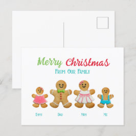Kort för hälsning av personlig Gingerd-familjen