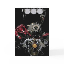 Kort för hälsning av redskapshuvud