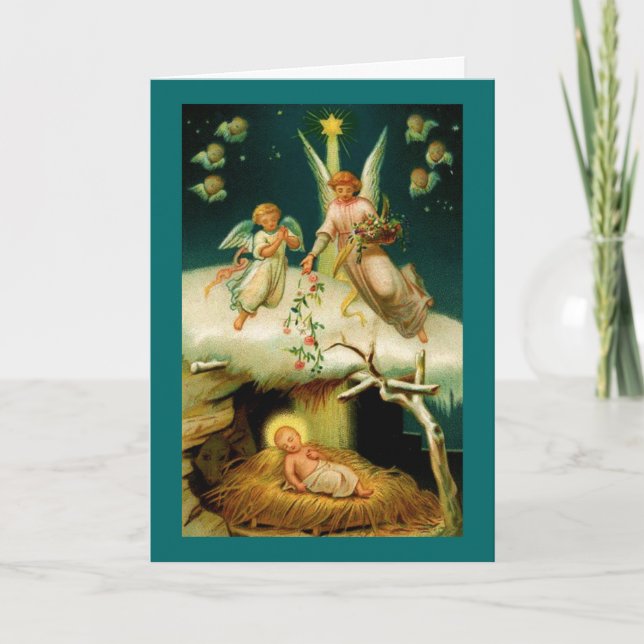 Kort för hälsning (bibelverse): Gift med Ro (Framsida)