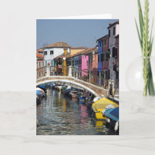Kort för hälsning: Burano Bridge