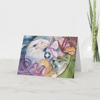 Kort för hälsning: "Essence Wheel"