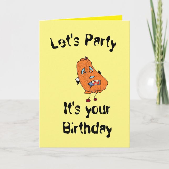 Kort för hälsning: födelsedag (Framsida)