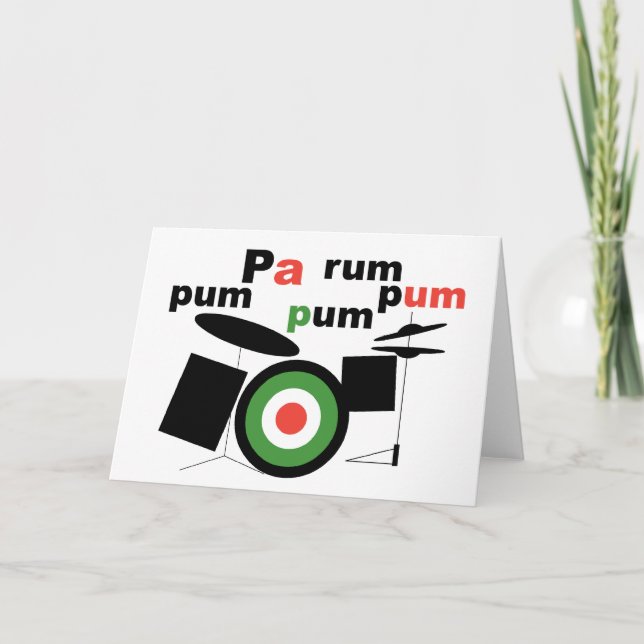 Kort för hälsning för (Framsida)