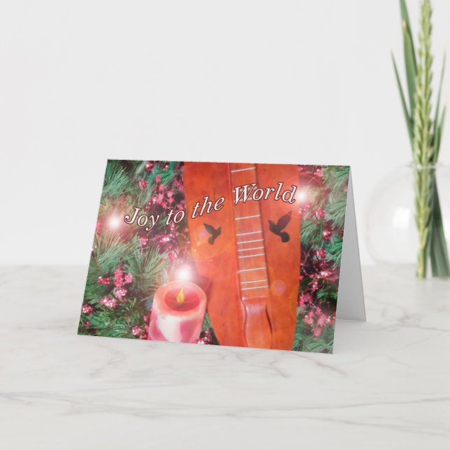 Kort för hälsning för bergcymbaljul (Framsida)