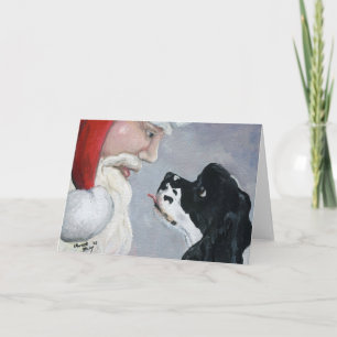 Kort för hälsning för cockerspanielspaniel- &