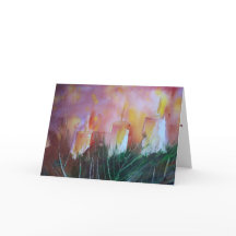 Kort för hälsning för helgdagvärmevattenfärg