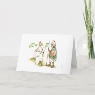 Kort för hälsning för Hos & Ertae