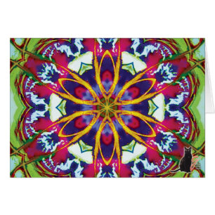 Kort för hälsning för HummersKC-Kaleidoscope