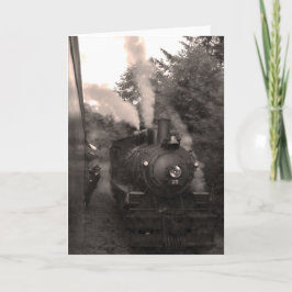 Kort för hälsning för järnväg för Oregon kusten