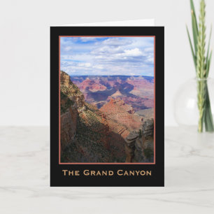 Kort för hälsning för kant för Arizona grand