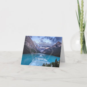 Kort för hälsning för Lake Louise serie 02