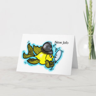 Kort för hälsning för polis för BOBBY FISK roligt