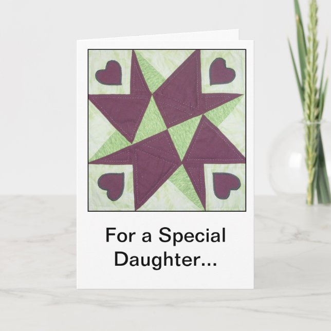 Kort för hälsning för täckekvarteruppmuntran (Framsida)