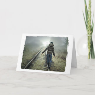 kort för hälsning för tomt fotografikort