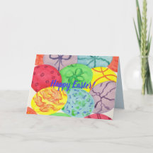 Kort för hälsning för vattenfärgpåskägg