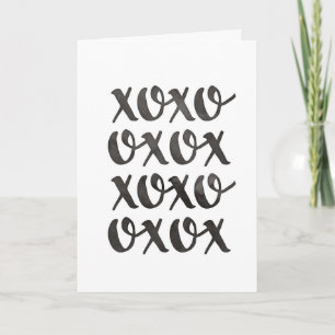 kort för hälsning för xoxokärlekvalentines
