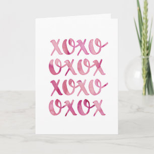 kort för hälsning för xoxokärlekvalentines