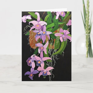 Kort för hälsning - Hanging Basket av Lavender Orc