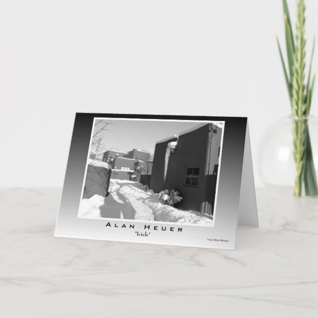 Kort för hälsning - "Ikel" (Framsida)